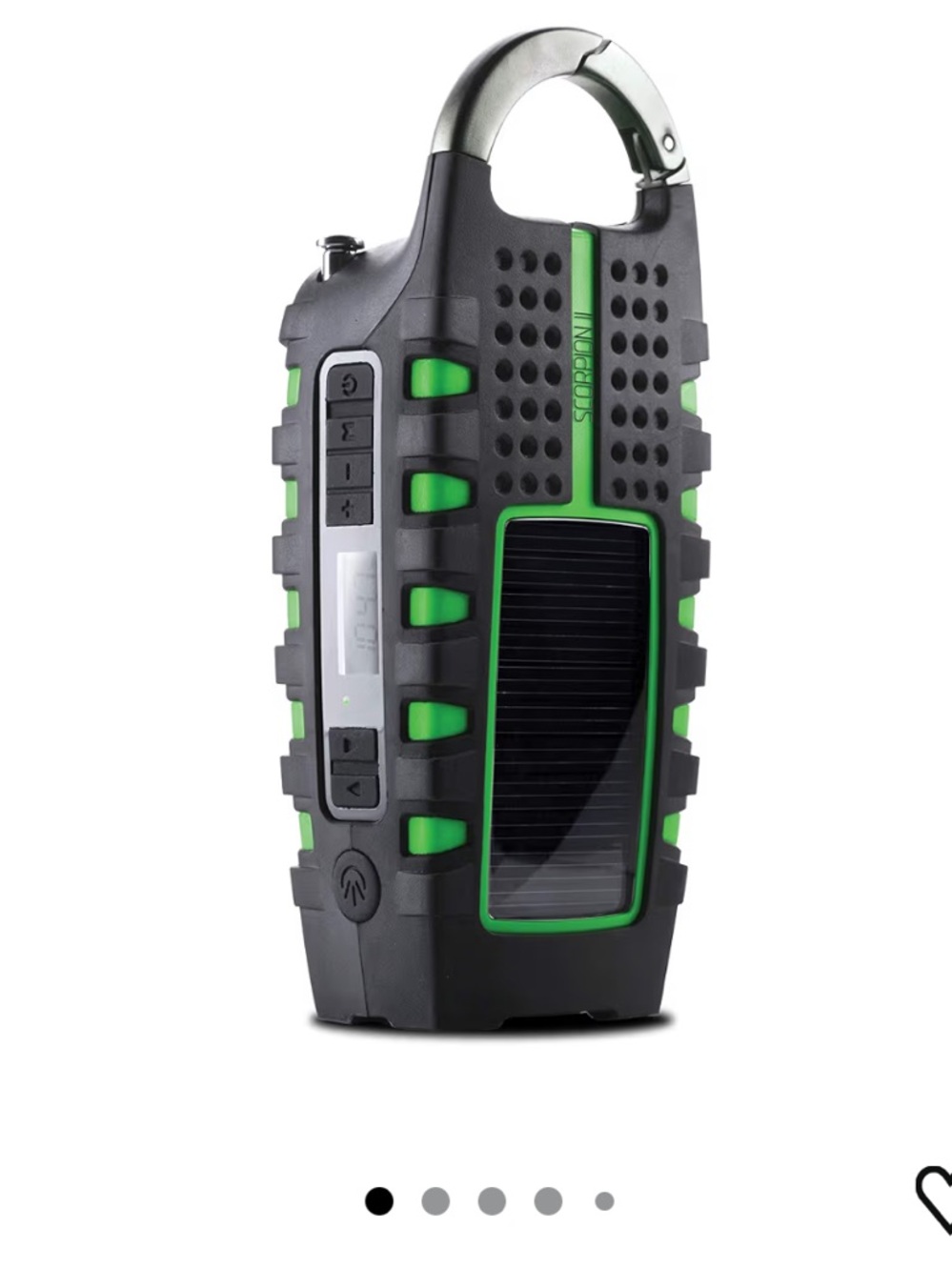 Eton - Scorpion II Portable Weather Radio, Flashlight & Smartphone Charger NWT
